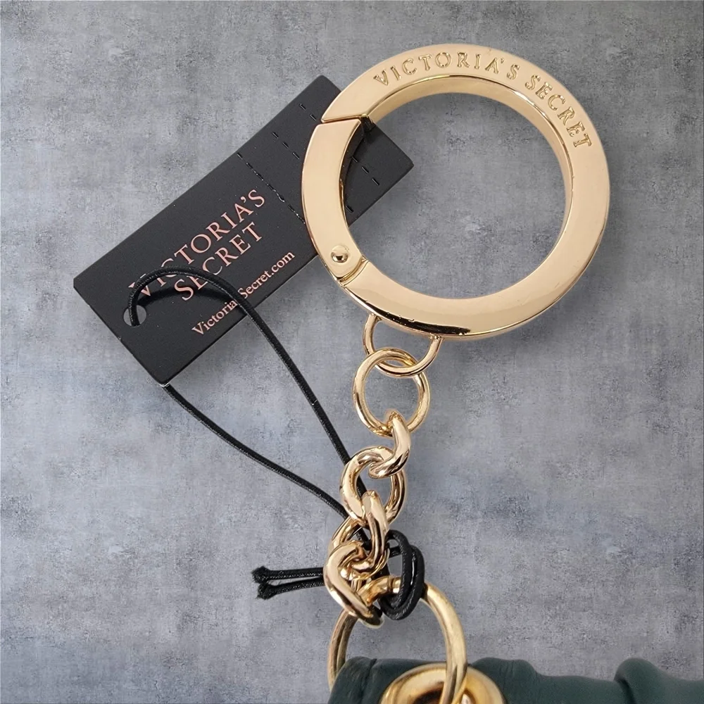 Victoria's Secret Teal Quilted Card Holder